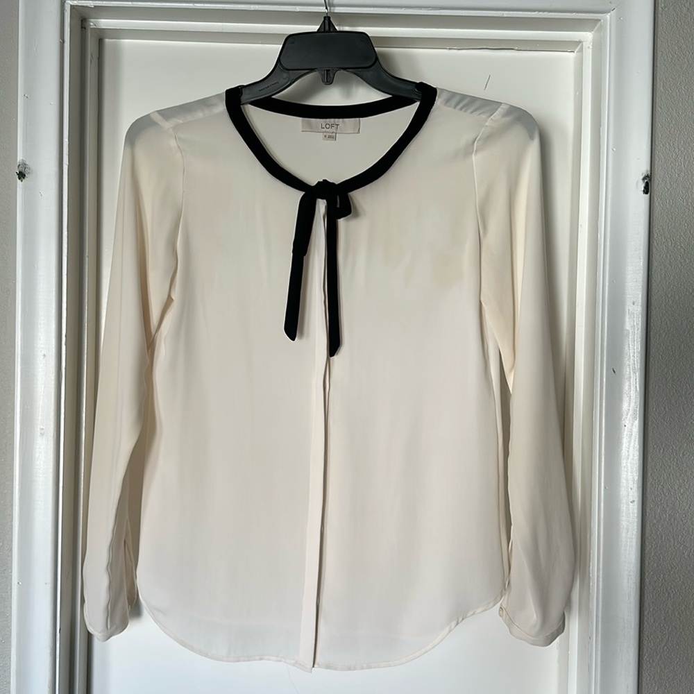 Delicate dainty white blouse